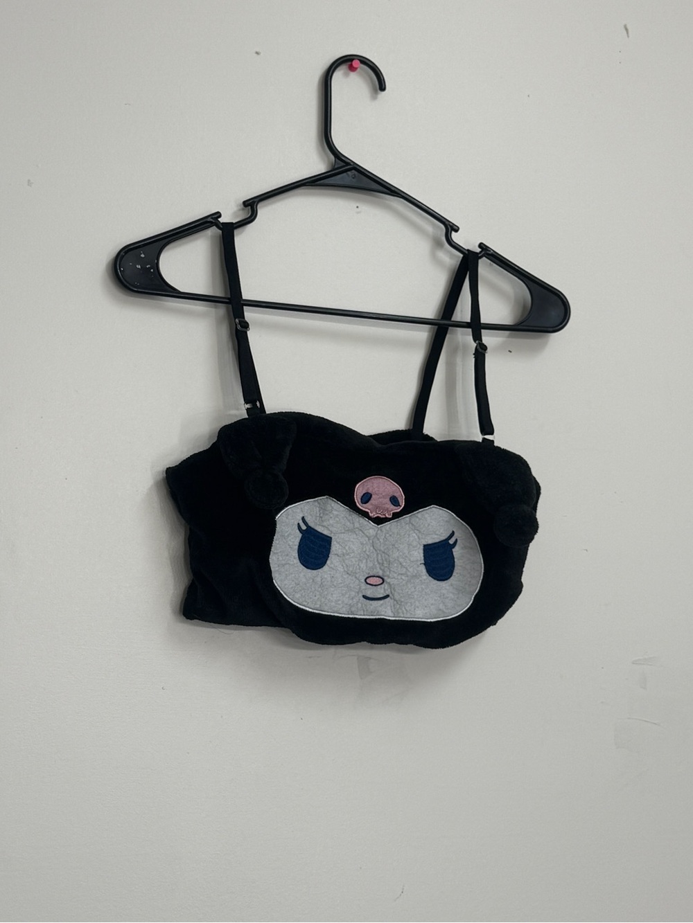 Kuromi Sanrio soft bralette crop top intimate kuromi top pajama top